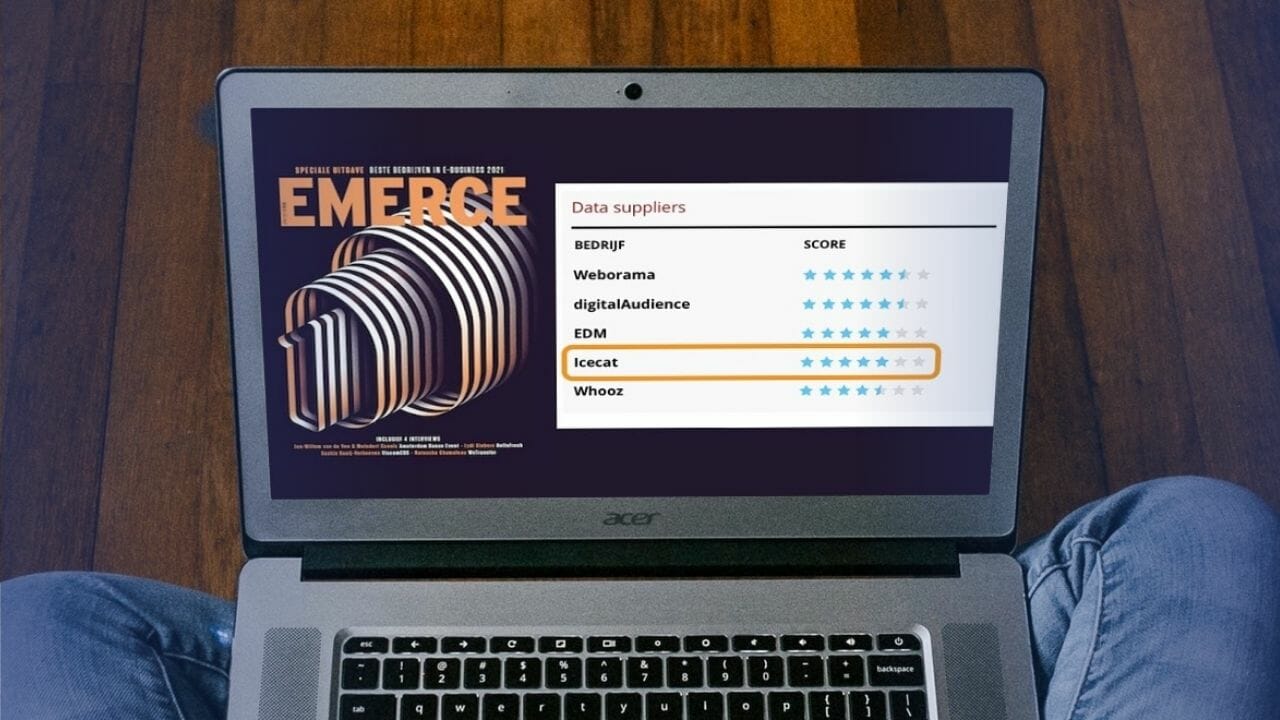 Icecat is ranked in Emerce100