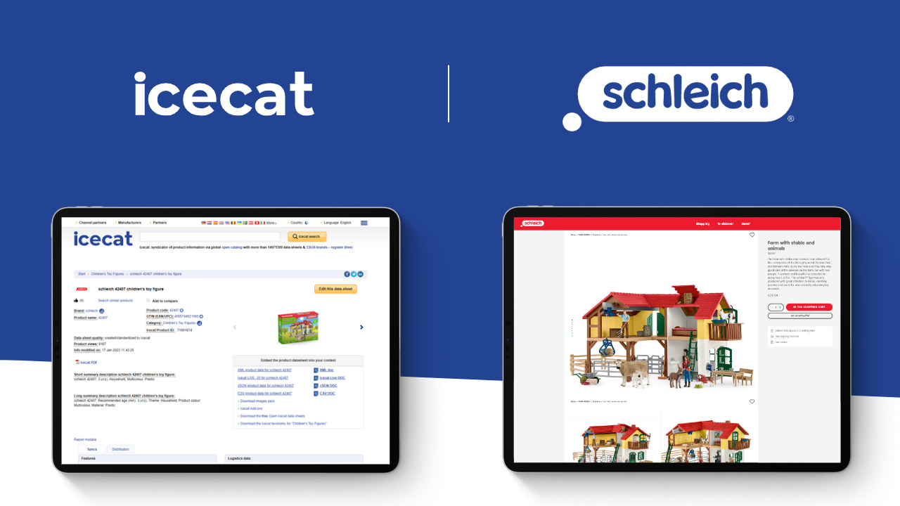 Toy Brand Schleich joins Icecat