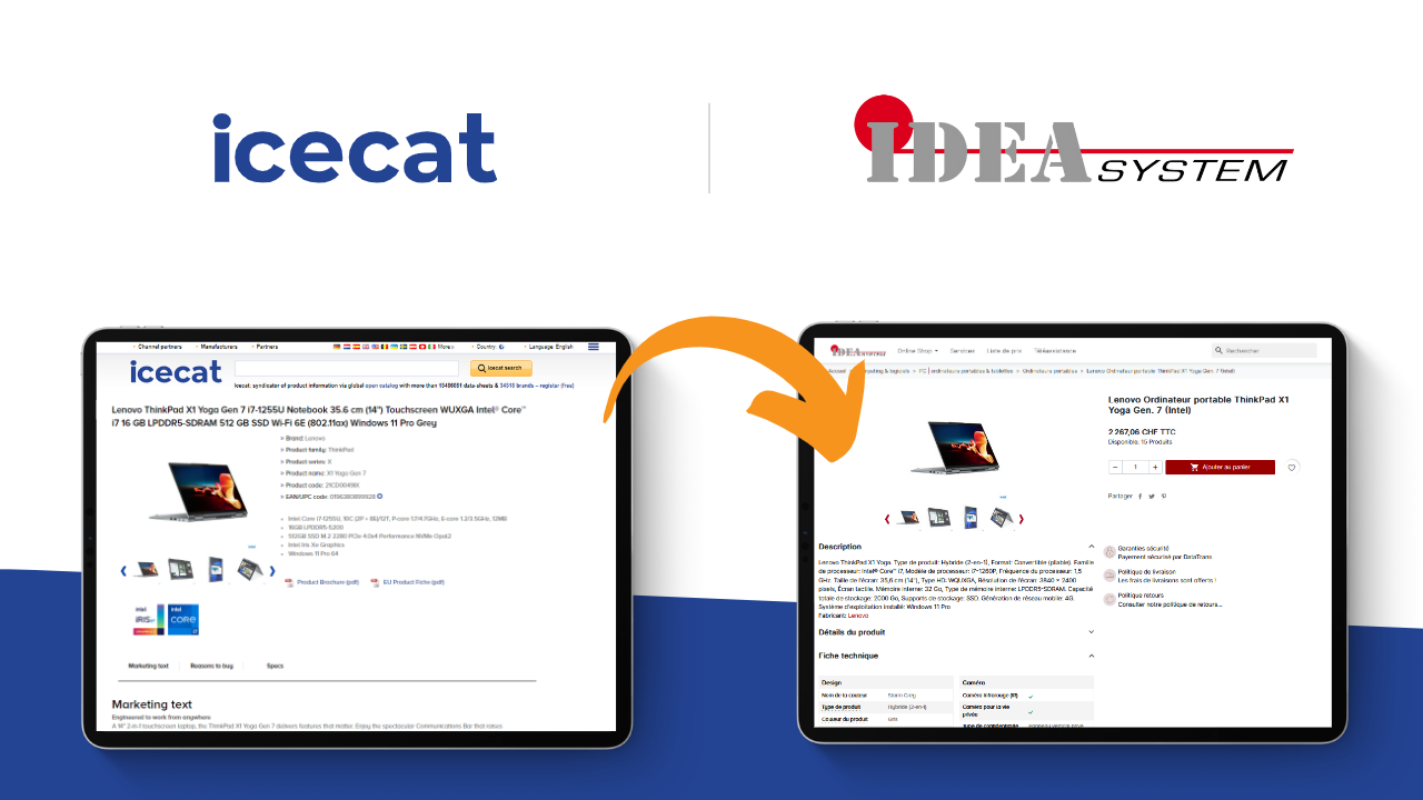 IDEA System Enhances Product Data with Icecat