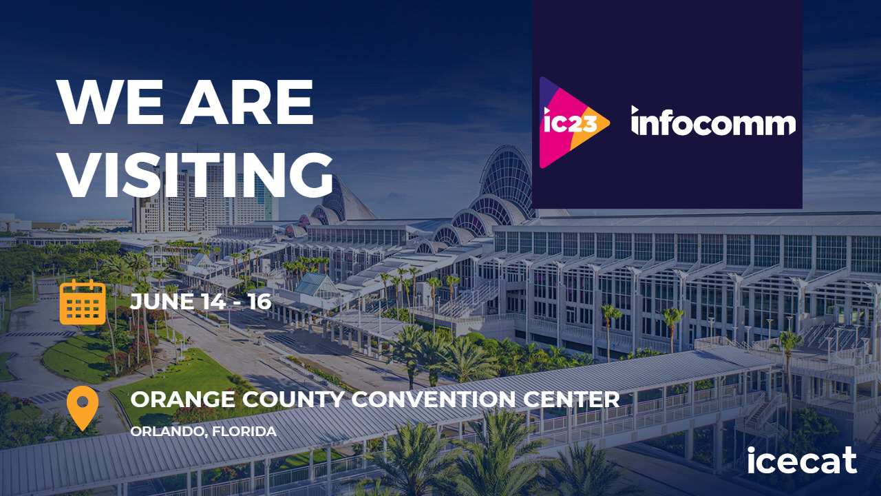 Icecat is Excited to Attend InfoComm 2023
