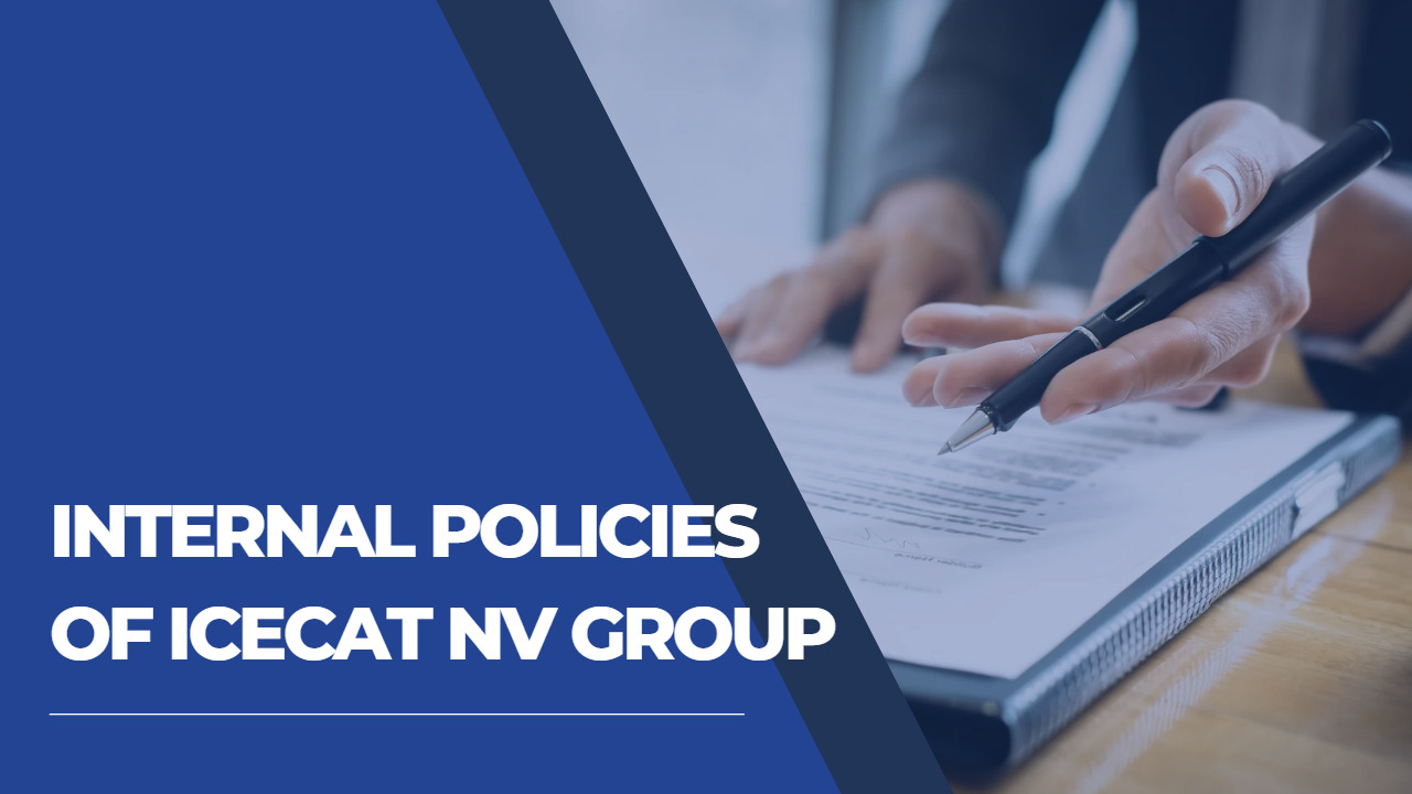 Internal Policies of Icecat NV Group