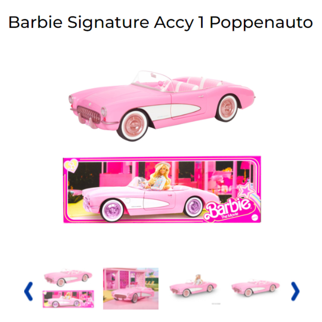 Barbie Signature Accy 1 Poppenauto HPK02