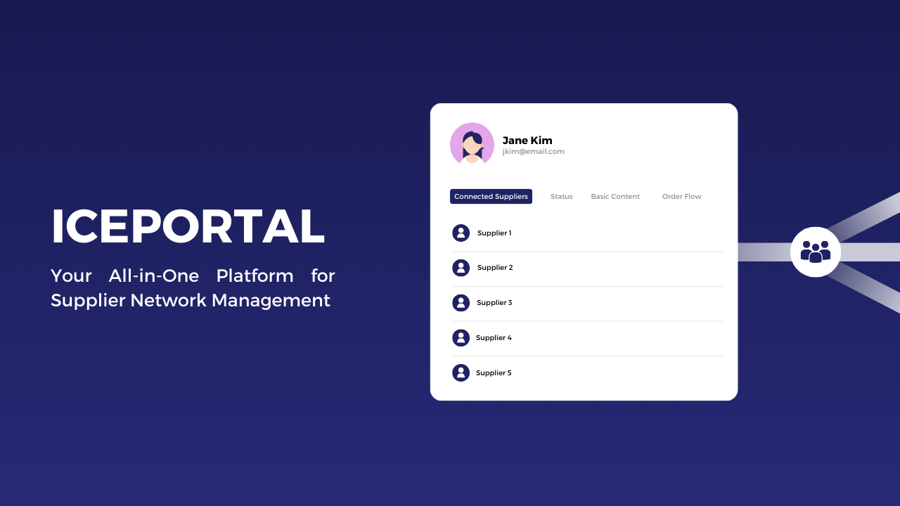Iceportal: Your All-in-One Platform for Supplier Network Management