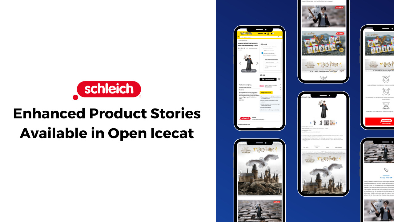 schleich Enhanced Product Stories Available in Open Icecat