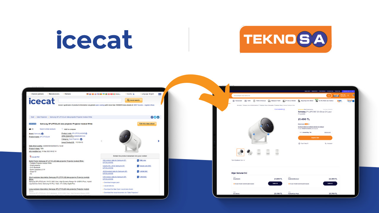 Solving Teknosa's Product Information Challenges with Icecat