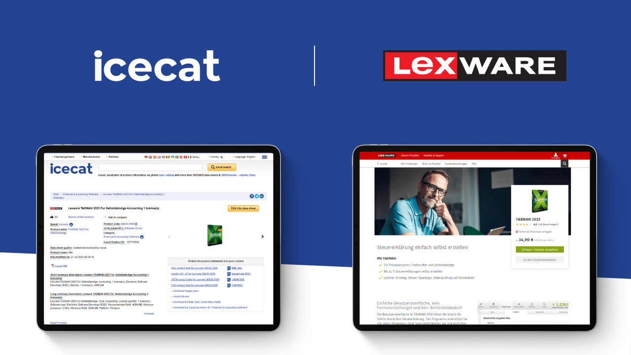 Lexware joins as open icecat