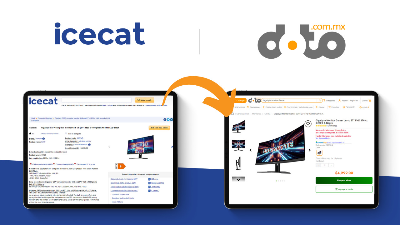 Mexican Supplier Doto.com.mx Uses Icecat Product Content For Its Ecom