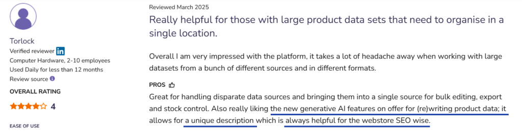 Product Information Management