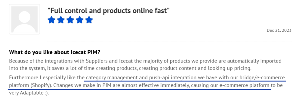 Product Information Management