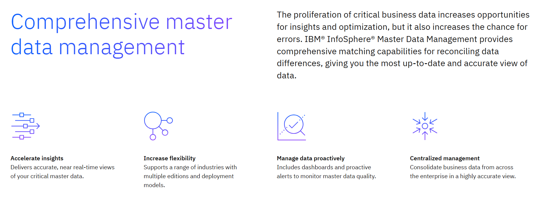 IBM InfoSphere Master Data Management